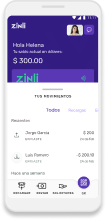 Telefono con Zinli